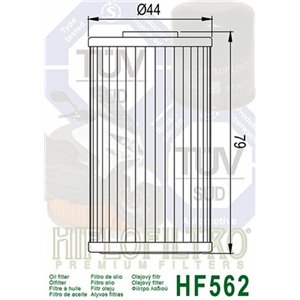 Filtre à huile HIFLOFILTRO - HF562