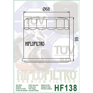Filtre à huile HIFLOFILTRO Racing - HF138RC