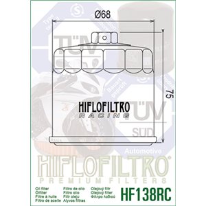 Filtre à huile HIFLOFILTRO Racing - HF138RC