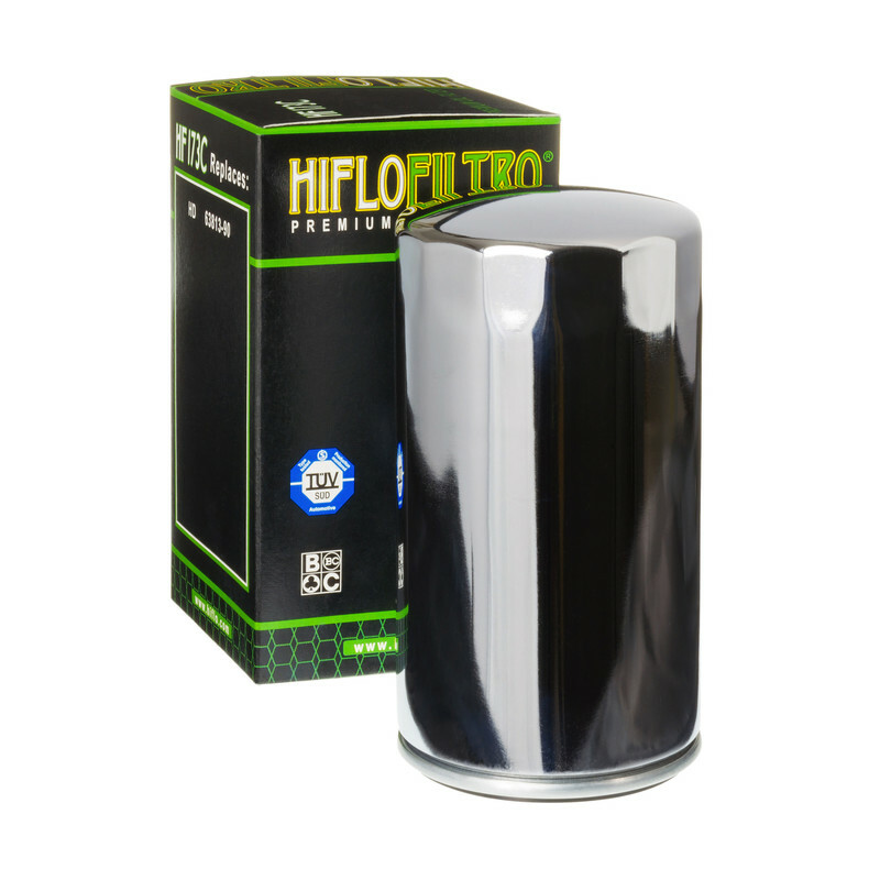 Filtre à huile HIFLOFILTRO Chrome - HF173C Filtre à huile HIFLOFILTRO Chrome - HF173C
