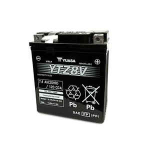 Batterie YUASA W/C sans entretien activé usine - YTZ8V