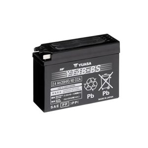 Batterie YUASA sans entretien avec pack acide - YT4B-BS