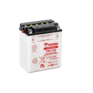 Batterie YUASA conventionnelle sans pack acide - YB14-A2