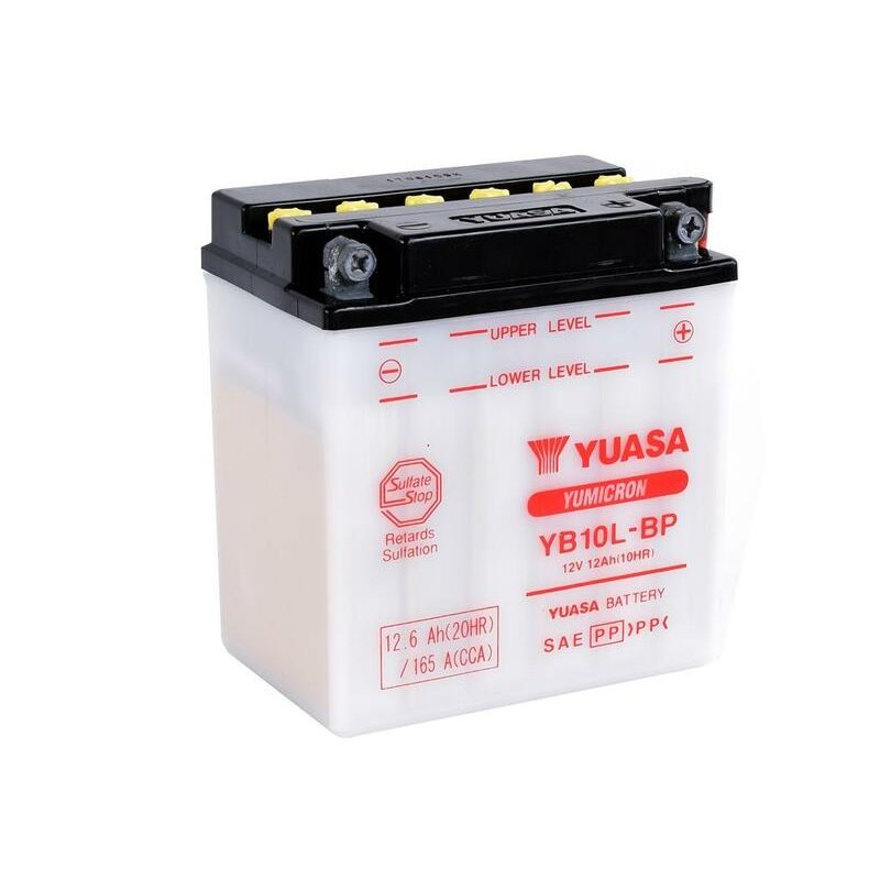 Batterie YUASA conventionnelle sans pack acide - YB10L-BP Batterie YUASA conventionnelle sans pack acide - YB10L-BP