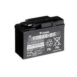 Batterie YUASA sans entretien avec pack acide - YTR4A-BS