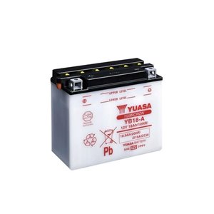 Batterie YUASA conventionnelle sans pack acide - YB18-A