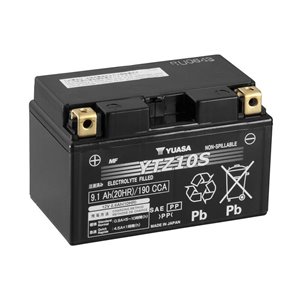 Batterie YUASA W/C sans entretien activé usine - YTZ10S