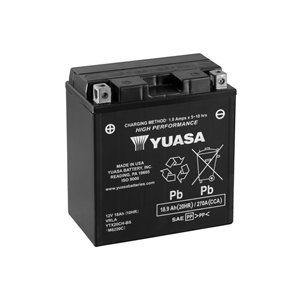 Batterie YUASA sans entretien avec pack acide - YTX20CH-BS