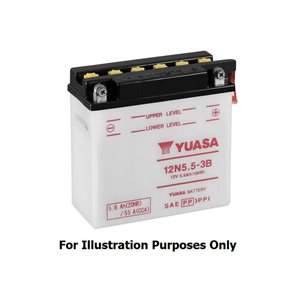 Batterie YUASA conventionnelle sans pack acide - 12N24-3A