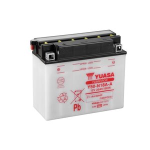 Batterie YUASA conventionnelle sans pack acide - Y50-N18A-A