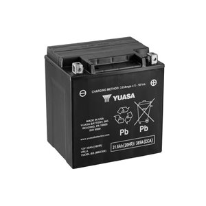 Batterie YUASA conventionnelle avec pack acide - YIX30L