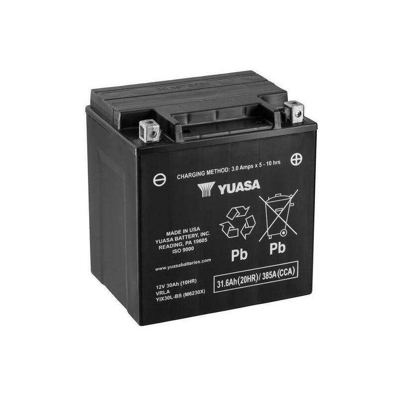 Batterie YUASA conventionnelle avec pack acide - YIX30L Batterie YUASA conventionnelle avec pack acide - YIX30L