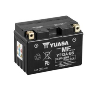 Batterie YUASA W/C sans entretien activée usine - YT12A
