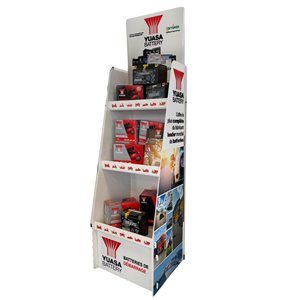 Présentoir batteries YUASA
