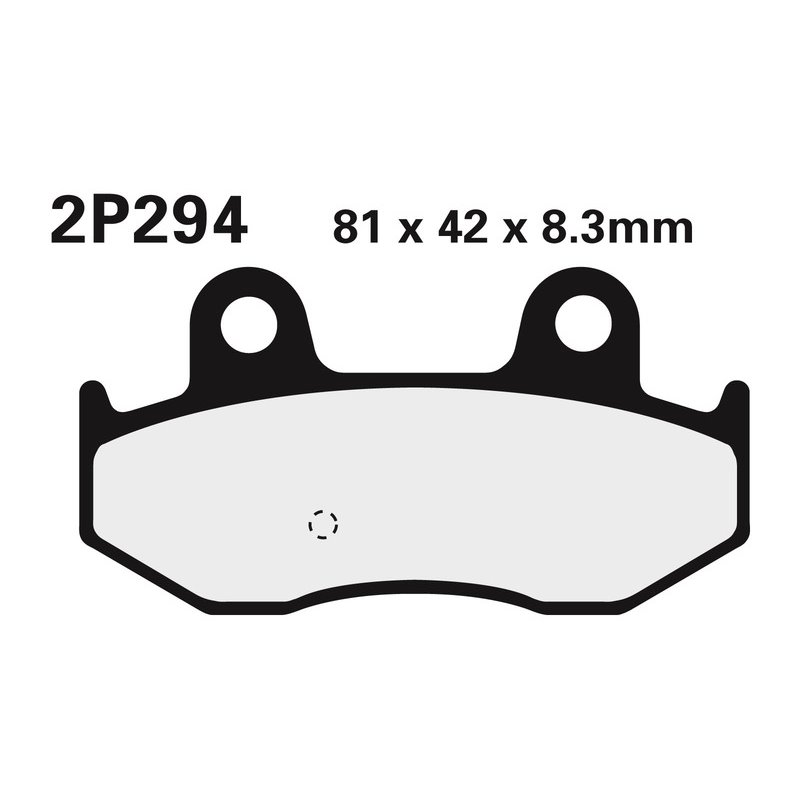 Plaquettes de frein NISSIN route /Off-Road métal fritté - 2P-294ST Plaquettes de frein NISSIN route /Off-Road métal fritté - 2P-294ST