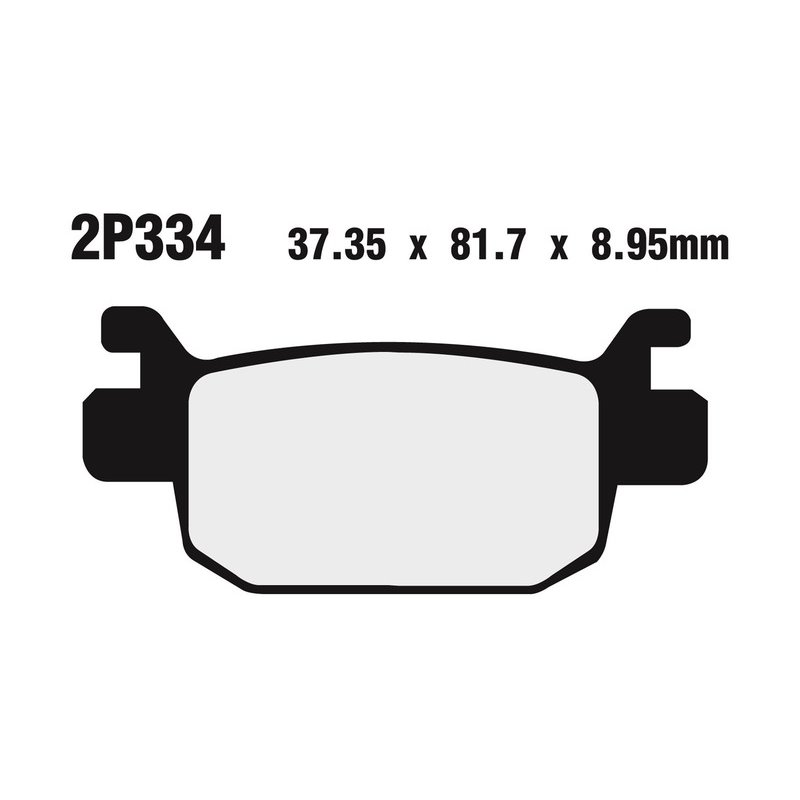 Plaquettes de frein NISSIN route /Off-Road métal fritté - 2P-334ST Plaquettes de frein NISSIN route /Off-Road métal fritté - 2P-334ST