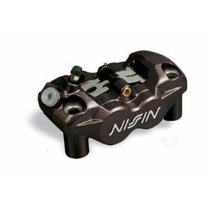 Etrier de frein 4 pistons radial avant gauche Noir Nissin N4RC-108SL