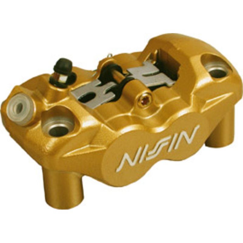 Etrier de frein 4 pistons radial avant gauche Or Nissin N4RC-108GL