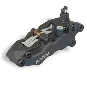 Etrier de frein 6 pistons avant gauche noir Nissin N6 40L1