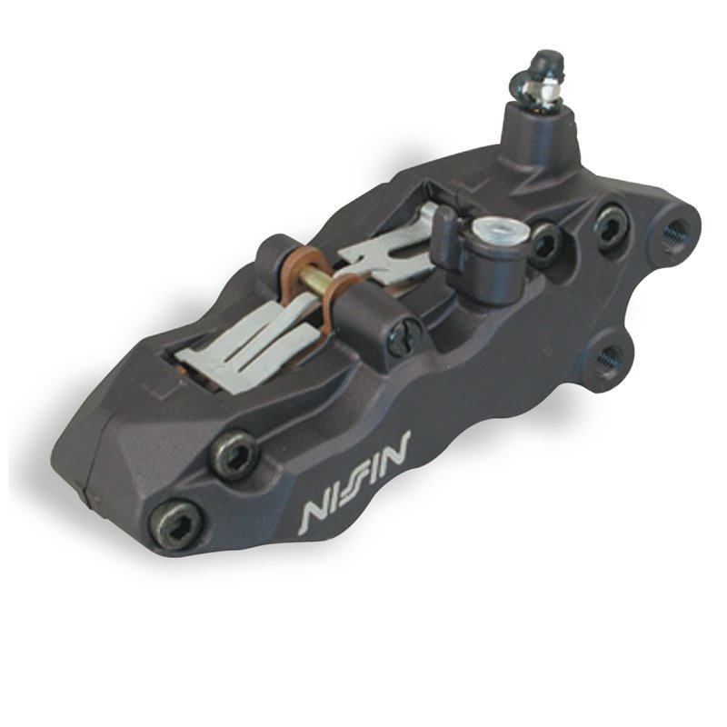 Etrier de frein 6 pistons avant droit noir Nissin N6 40R1