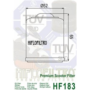 Filtre à huile HIFLOFILTRO - HF183