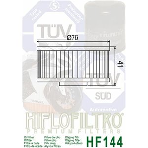 Filtre à huile HIFLOFILTRO - HF144